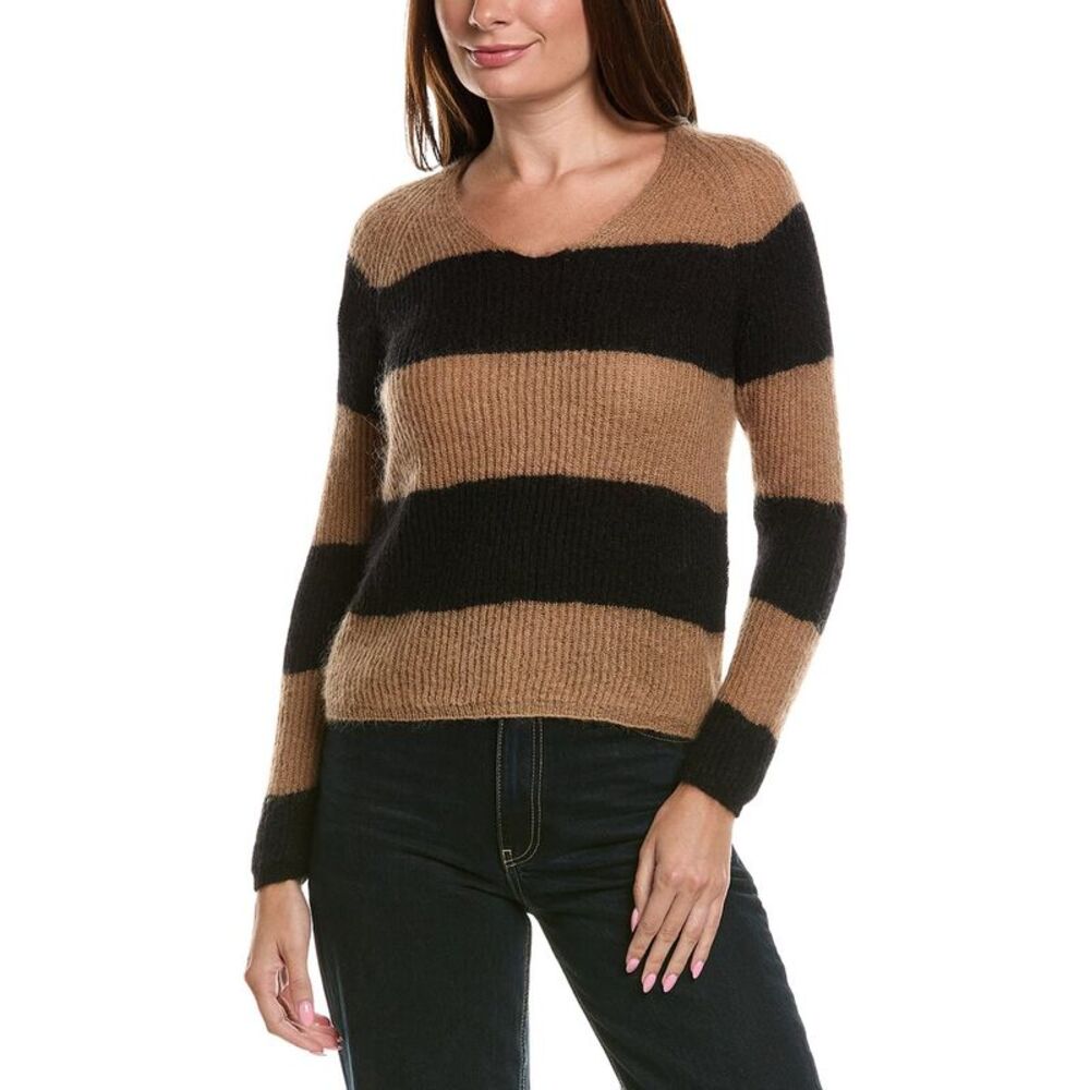 Max Mara Womens Mm By  Ricetta Mohair-Blend Sweater, Camel